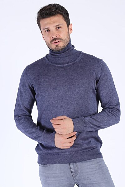 Twister Jeans حذاء تريكو رجالي بقصة ضيقة 3623 (T) مزيج من اللون النيلي