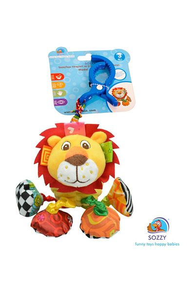Sozzy Toys Rattle Animals Lion Szy154