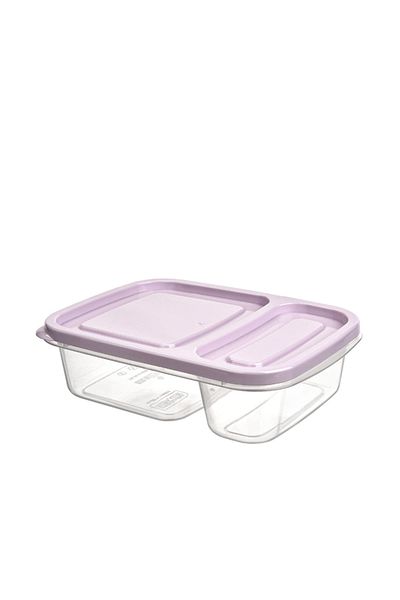 HOBBY LİFE Small Smart Rectangular Storage Box with 2 Compartments