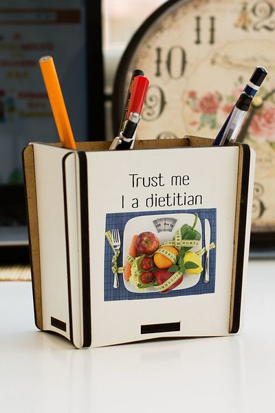 Hediyelen Dietitian Pen Holder