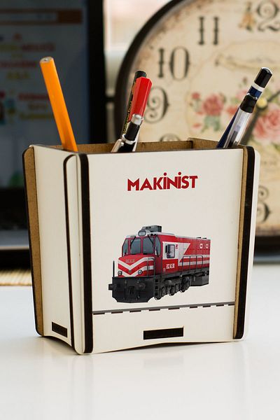 Hediyelen Machinist Pen Holder
