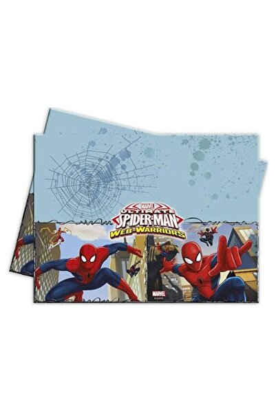 Happyland Orijinal Lisanslı Spider Man Plastik Masa Örtüsü