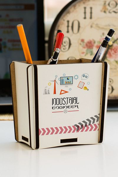 Hediyelen Industrail Engineering Pen Holder