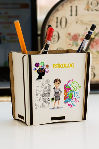 Hediyelen Psychologist Pen Holder