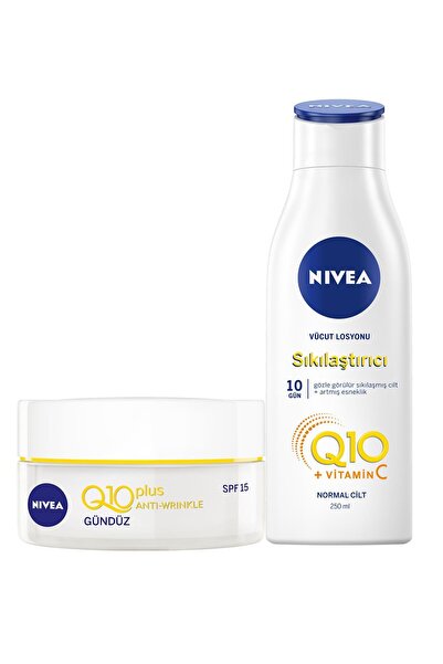 NIVEA Nivea Q10 Care Cream 50ml + Firming Lotion Gift