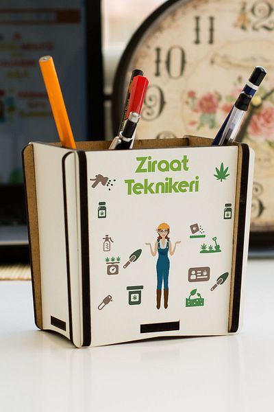 Hediyelen Θήκη για στυλό τεχνικού Ziraat