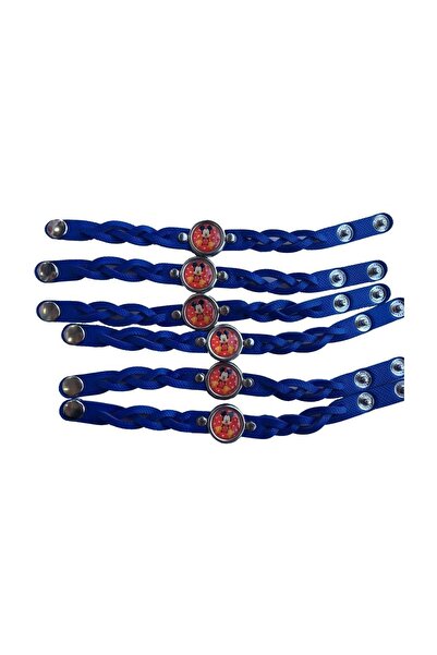 Parti dolabı 6 Adet Mickey Mouse Bileklik  Doğum Günü Erkek Parti Hediyelik