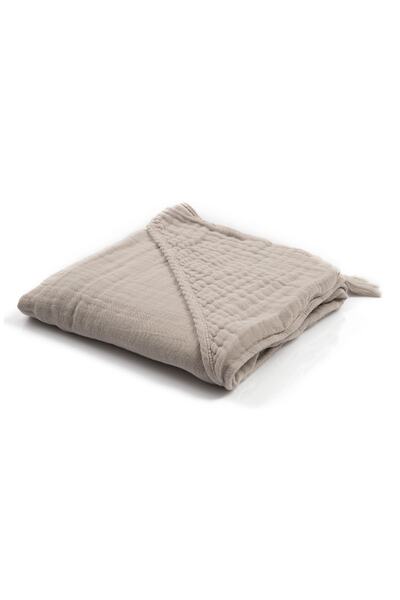 Organicera منشفة أطفال من الموسلين العضوي، رمادي رمادي 9Y01U 4460002