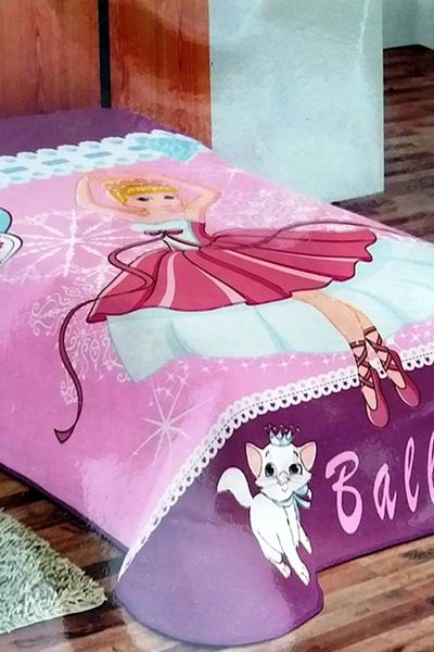 Rimmel Merino Fashion Single Child Mink Blanket-Ballerina