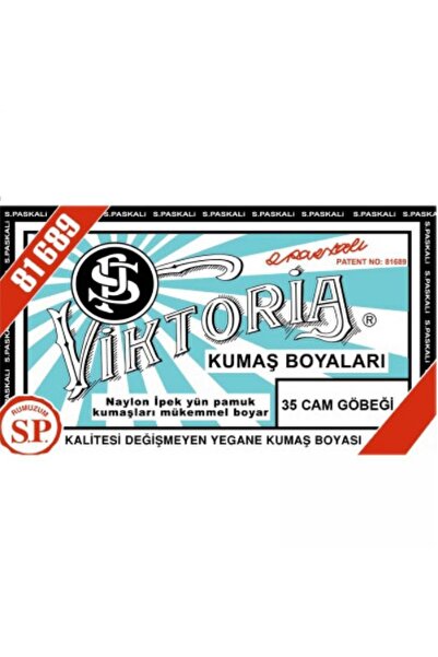 Viktoria 35 Cam Göbeği Toz Kumaş Boyası