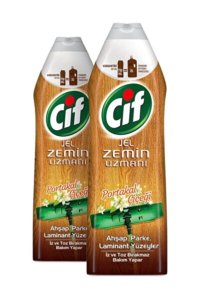Cif Jel Zemin Uzmanı Ahşap 750 ml - 2'li Paket