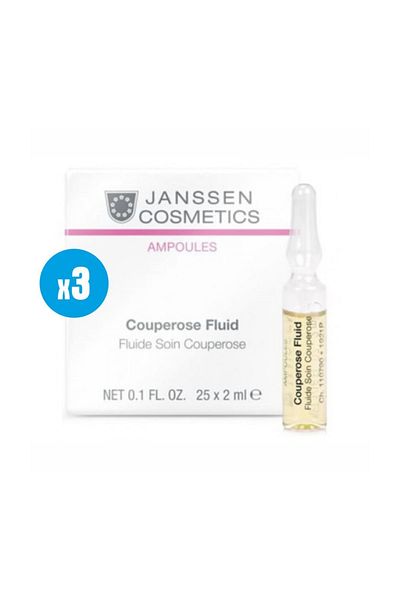 Janssen Cosmetics Janssen Cosmetics Couperose Fluid - 3 Pieces X 2 ml