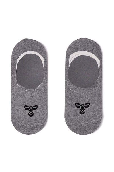 hummel Șosete gri pentru băiat - Pachet de 2 șosete sport