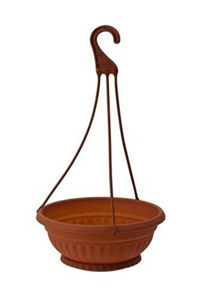 Genel Markalar Askılı Aranjman Saksı Balkon Saksı No 0 Şenyayla Kahverengi 5735
