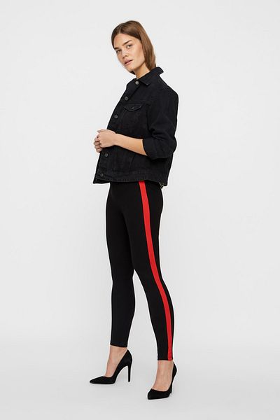 Vero Moda Γυναικείο Μαύρο Πλεκτό Καλσόν 10215266 VMAVA 10215266