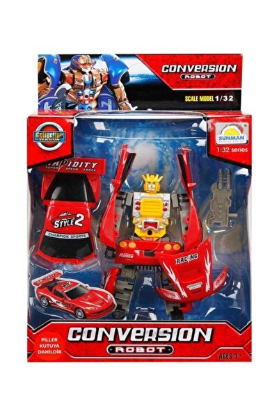 Genel Markalar Kutulu Oto Robot Erkek Çocuk Oyuncak