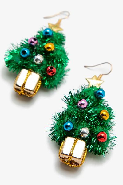 Koton Women's Green Christmas Themed Earrings 0KAK71499OA