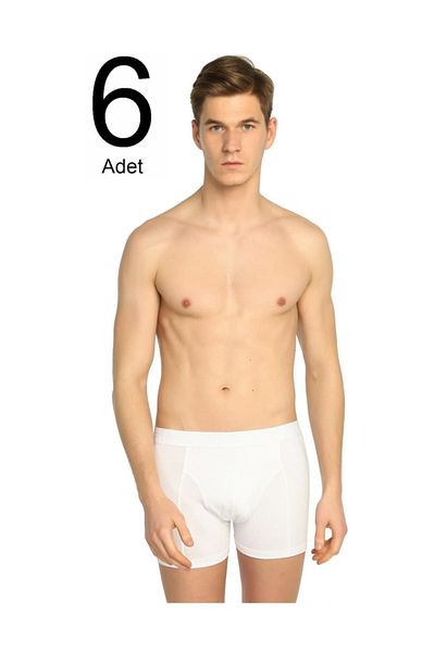 Tutku Lycra Ανδρικό Boxer 6 Πακέτο