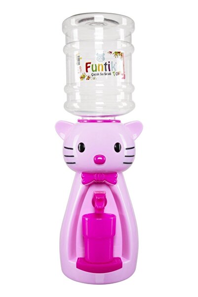 Genel Markalar Funtik Kedi Figürlü Damacanalı Çocuk Mini Su Sebili 2,5 L – Ma...