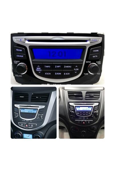 Daiichi Hyundai Accent Blue Teyp (2011-2018),accent Blue Mp3 Çalar, Fabrikasy...