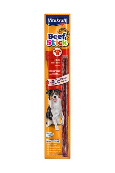Vitakraft Vitakraft 12 Pack Beef Stick - Beef Meat, 50 Gr