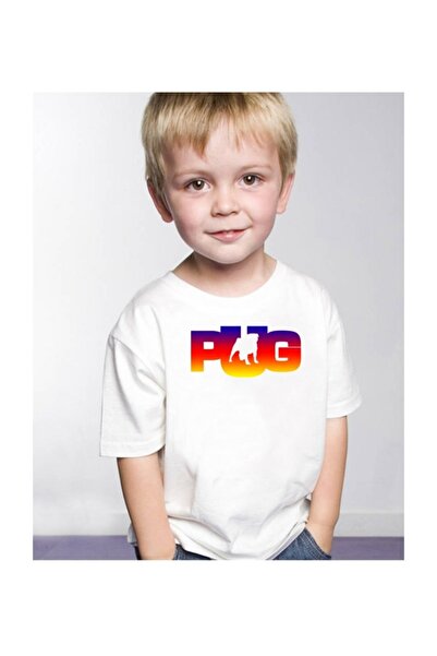SCUBAPROMO Bela majica Pug Boy