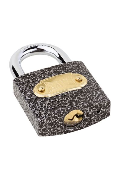 Kale Kilit Gray Hanging Castle 38 Mm Lock - Kd-001/10-140