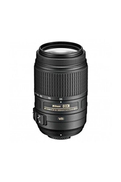 NİKON 55-300 mm F/4.5-5.6g Ed Vr Objektif Karfo Karacasulu Garant Siyah