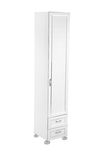 Genel Markalar Tek Kapak 2 Çekmeceli Pvc Dolap