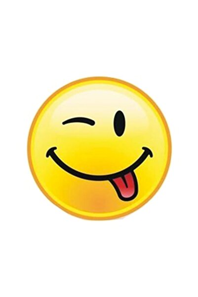Sticker Sepetim Gülen Yüz Sticker