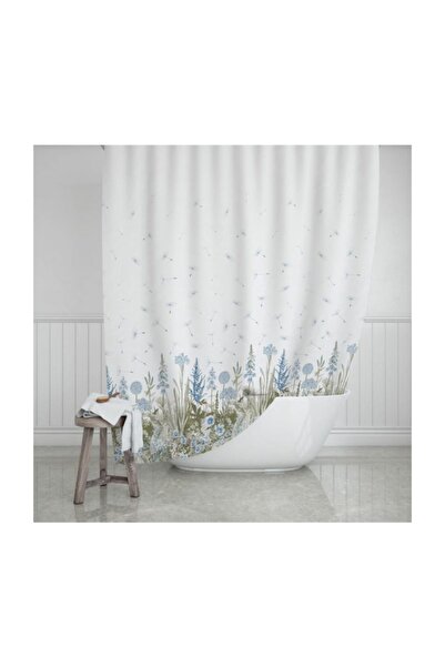 PRADO Kır Banyo Perdesi, Duş Perdesi 180x200 cm