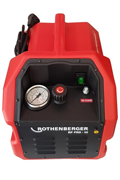 Rothenberger Rorhenberger Test Pompası Elektrikli Kendinden Emişli 40 Bar