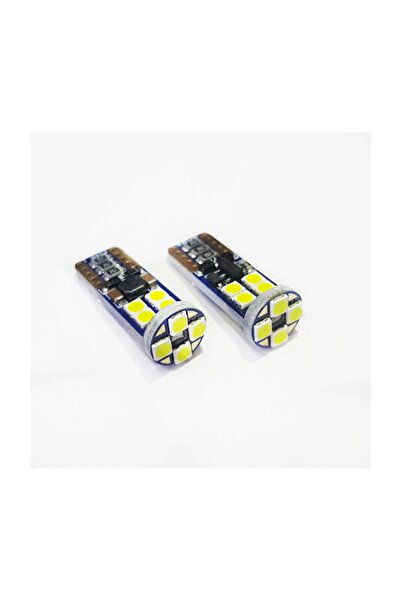 FEMEX Platinum T10 3030 Chip 12 Ledli 650 Lumen Beyaz Led Ampul Aktif Canbus