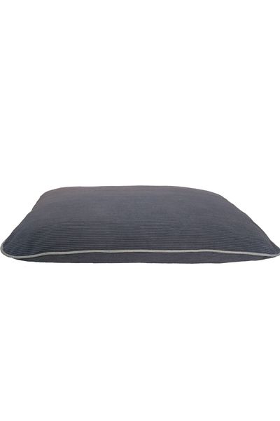 viscopet Luxury Visco Filled Zippered Washable Cat Dog Bed Xl 100x70cm -fume