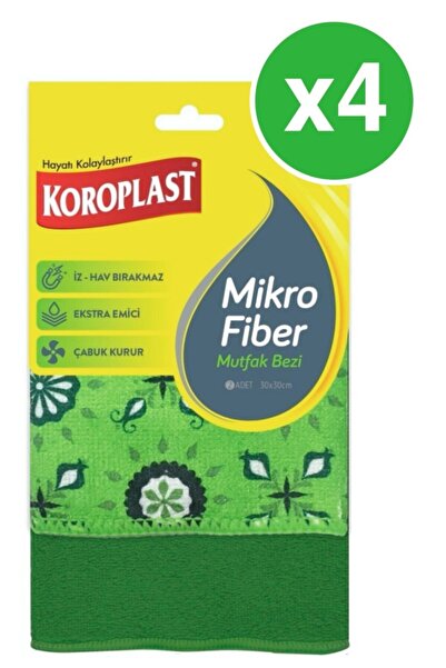 Koroplast Kuhinjska krpa od mikrovlakana 2 x 4 komada