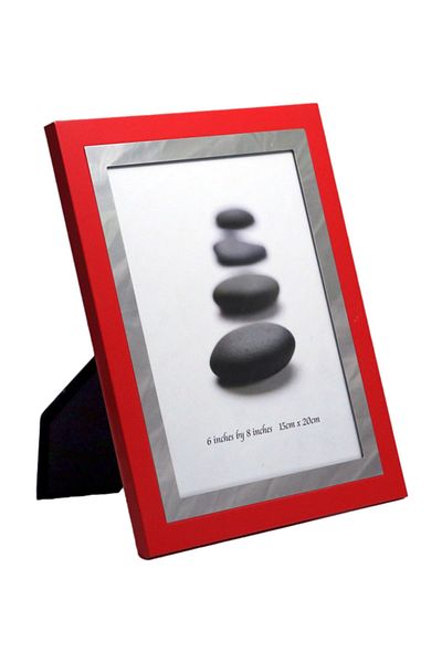 PHOTO ALBUM Acr 15x20 Cm Colorful Metal Photo Frame "red" Acr-682-68a129