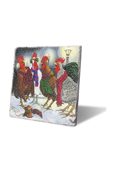 LWP Shop Singer Chickens Trivet