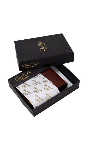 CİHAN Leather Men's Classic Wallet 100% Leather