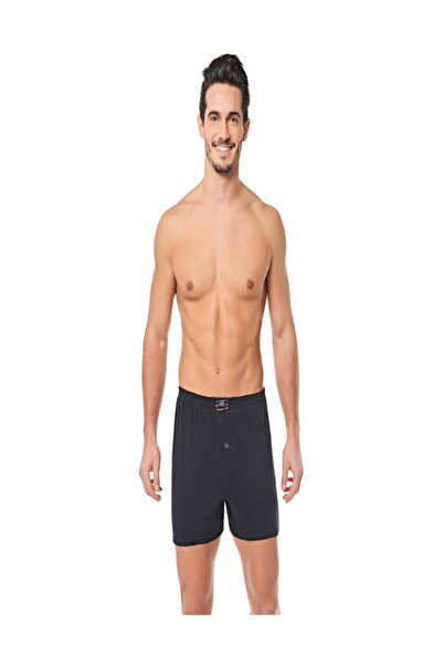 Seher Negru 008 Straight boxeri Bărbați