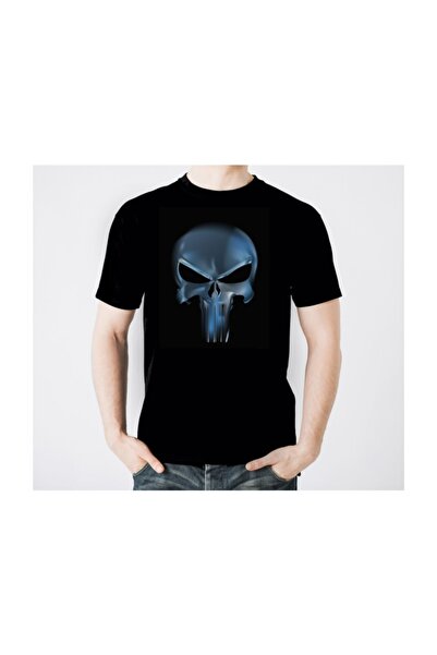 SCUBAPROMO Punisher crna muška majica