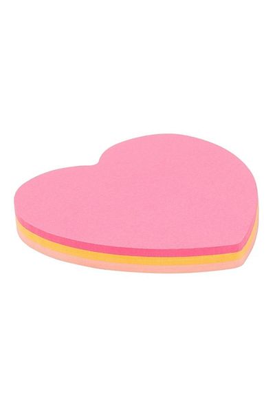 KRAF 70x70cm Heart Patterned Adhesive Note Paper - 75yp 7070k