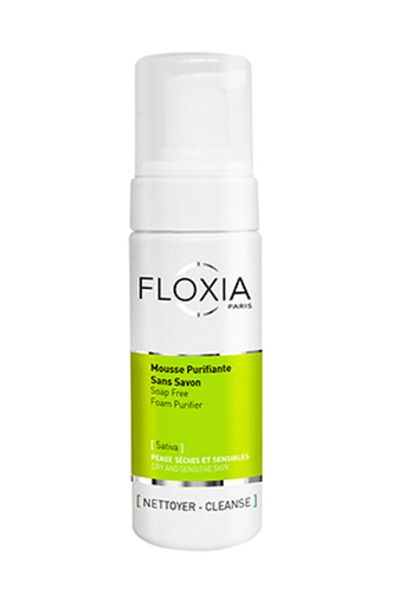 Floxia Sativa Soap Free Foam Purifier - Soap-Free Foam Cleanser for Dry Skin 150 Ml