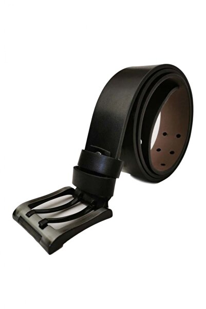 Karalı Deri Erkek Kemer