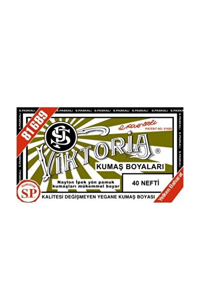 Viktoria Kumaş Boyası Nefti