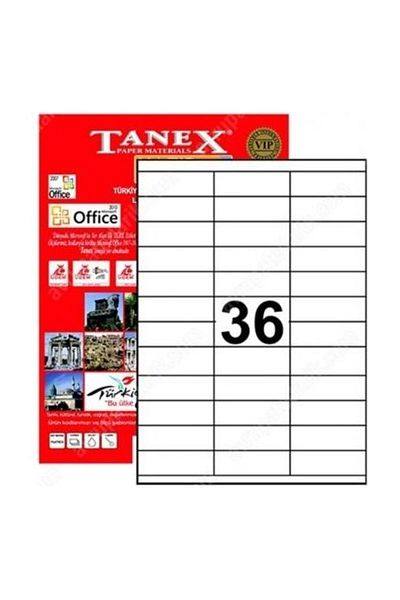 Tanex Αυτοκόλλητο λέιζερ 70X23 Tw-2433