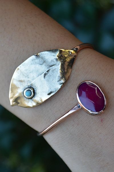 Stoneage Jewellery Jade Jewelled Design Bracelet