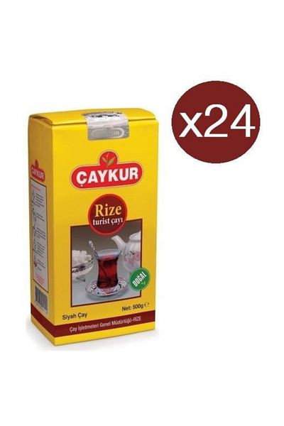 Çaykur Rize Tourist Tea - 500 gr x 24 Pieces