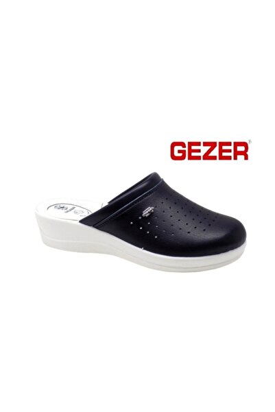 GEZER 4770-l Ortopedik 4 Nokta Hastane/iş Sabo Terlik Lacivert