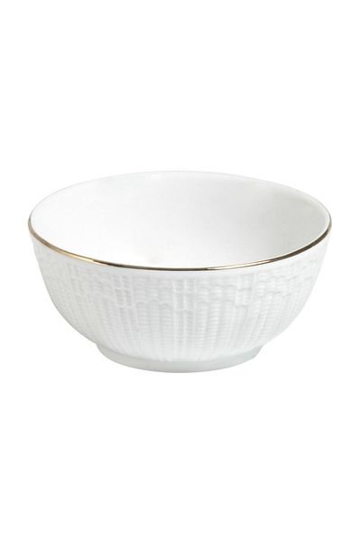 İpek Porcelain Gilded Bowl 12 cm