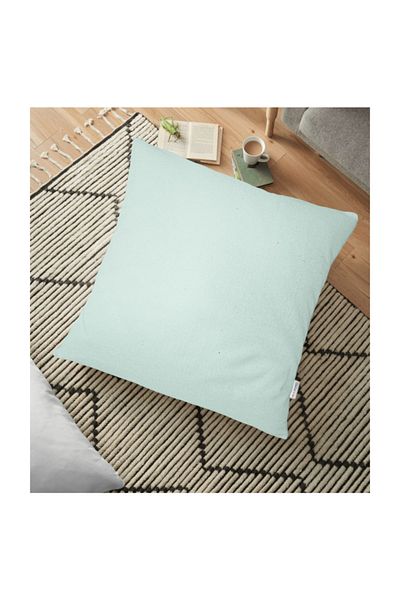 Realhomes Perna Decorativa De Pardoseala Imprimata Digital Colorata Verde Menta - 70 X 70 Cm